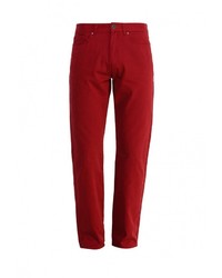 Темно-красные брюки чинос от Sela