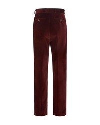 Темно-красные брюки чинос от Fendi