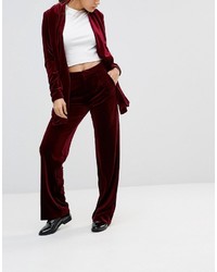 Женские темно-красные брюки от Gestuz