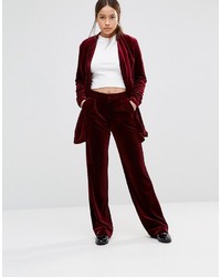 Женские темно-красные брюки от Gestuz