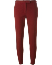 Женские темно-красные брюки от Joseph