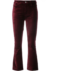 Женские темно-красные брюки от Paige