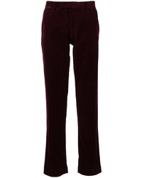 Темно-красные вельветовые брюки чинос от Polo Ralph Lauren