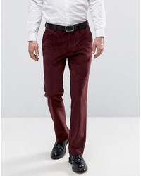 Мужские темно-красные вельветовые джинсы от Asos