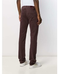 Мужские темно-красные джинсы от Jacob Cohen