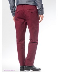 Мужские темно-красные джинсы от Tom Farr