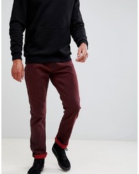 Мужские темно-красные джинсы от Weekday