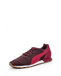 Мужские темно-красные замшевые кроссовки от Puma