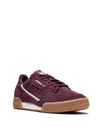 Мужские темно-красные замшевые низкие кеды от adidas