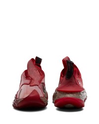 Мужские темно-красные замшевые слипоны с принтом от Converse