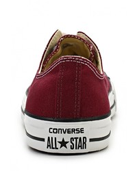 Женские темно-красные кеды от Converse