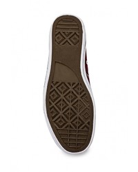 Мужские темно-красные кеды от Five Basics