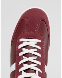 Мужские темно-красные кеды от Lambretta