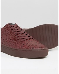 Мужские темно-красные кеды от Religion