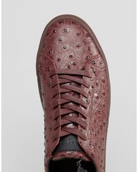 Мужские темно-красные кеды от Religion