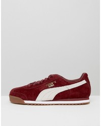 Мужские темно-красные кеды от Puma