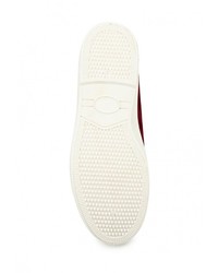 Женские темно-красные кеды от Tony-p