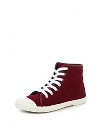 Женские темно-красные кеды от Tony-p