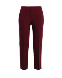 Женские темно-красные классические брюки от Incity