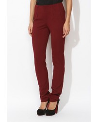 Женские темно-красные классические брюки от Tutto Bene