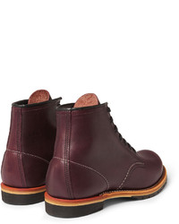 Мужские темно-красные кожаные ботинки от Red Wing Shoes