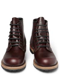 Мужские темно-красные кожаные ботинки от Red Wing Shoes