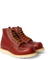 Мужские темно-красные кожаные ботинки от Red Wing Shoes