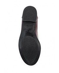 Женские темно-красные кожаные лоферы от Dorothy Perkins