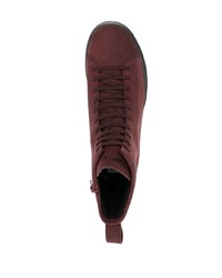 Мужские темно-красные кожаные рабочие ботинки от Camper