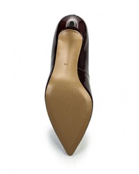 Темно-красные кожаные туфли от Calipso