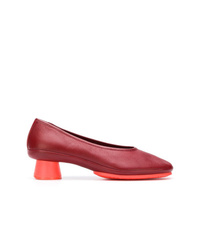 Темно-красные кожаные туфли от Camper