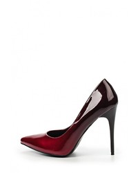 Темно-красные кожаные туфли от Dino Ricci Select