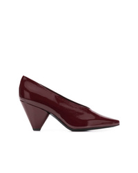 Темно-красные кожаные туфли от Premiata
