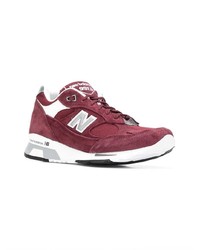 Мужские темно-красные кроссовки от New Balance