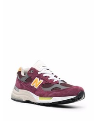 Мужские темно-красные кроссовки от New Balance