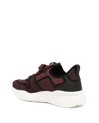 Мужские темно-красные кроссовки от Bally