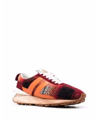 Мужские темно-красные кроссовки от Lanvin