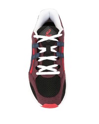 Мужские темно-красные кроссовки от Asics