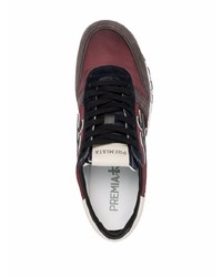 Мужские темно-красные кроссовки от Premiata