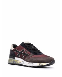 Мужские темно-красные кроссовки от Premiata