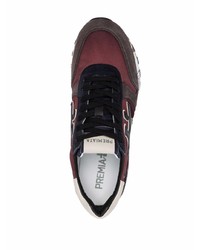 Мужские темно-красные кроссовки от Premiata