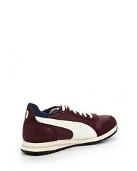 Женские темно-красные кроссовки от Puma