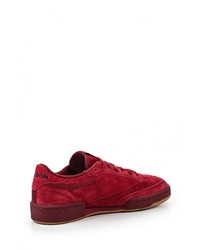 Женские темно-красные кроссовки от Reebok Classics