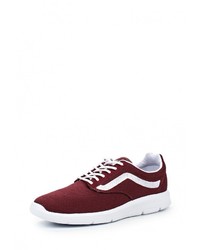Женские темно-красные кроссовки от Vans