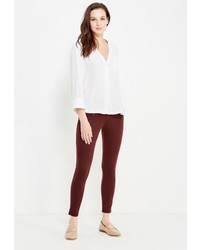 Темно-красные леггинсы от Modis