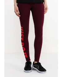 Темно-красные леггинсы от Nike