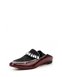 Женские темно-красные лоферы от Evigi