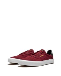 Мужские темно-красные низкие кеды от adidas