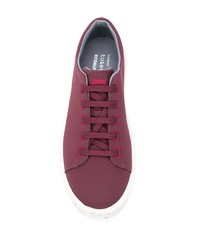 Мужские темно-красные низкие кеды от Camper