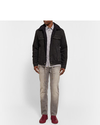 Мужские темно-красные низкие кеды от Common Projects